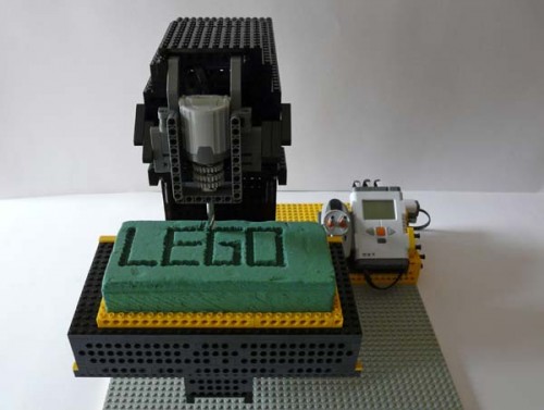 Lego mindstorms nxt CNC-FrÃ¤se
