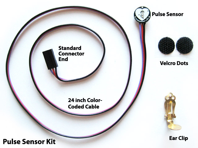 Pulse Sensor monitors Heart Beats and easily interfaces to an Arduino
