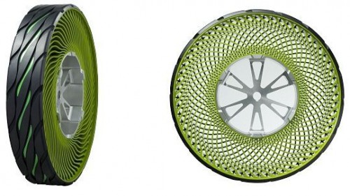Bridgestone: Air-Free Tire Concept