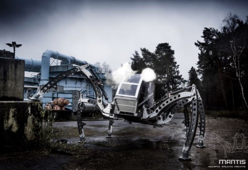 Mantis Hexapod Walking Machine by Matt Denton _7
