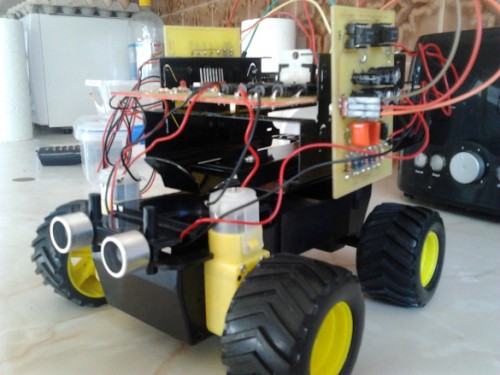 Ultrasonic Anti-Collision Robot Build