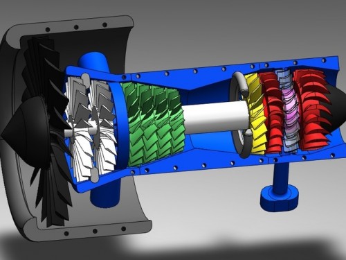3D Printed Jet Engine