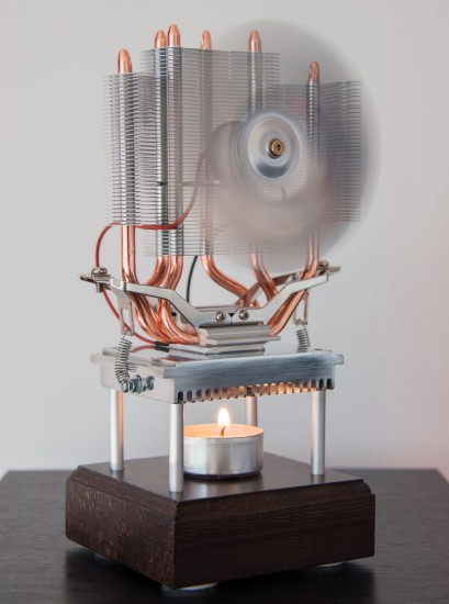 Candle Powered Fan
