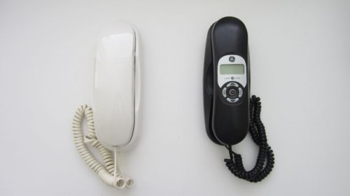 Intercom made from a Pair of Corded Phones
