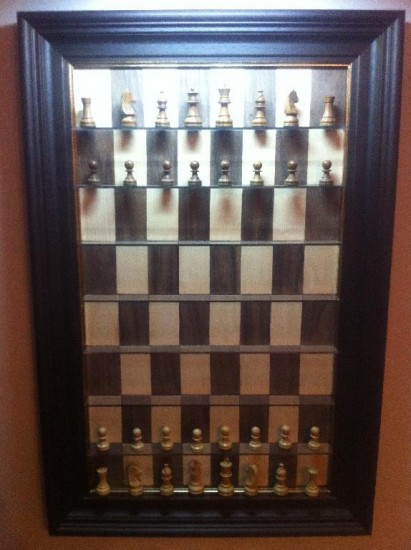 Wall Mounted Computer Chess Board Project