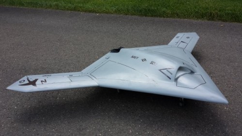 Northrop Grumman X-47B RC Plane Build_9