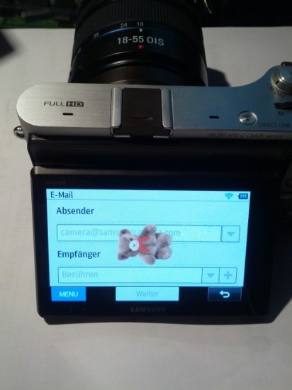 Samsung NX300 Camera Hack
