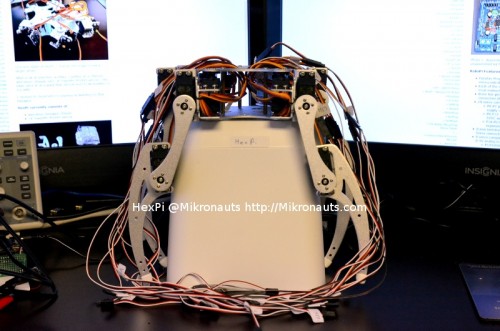 HexPi – Hexapod Raspberry Pi Robot