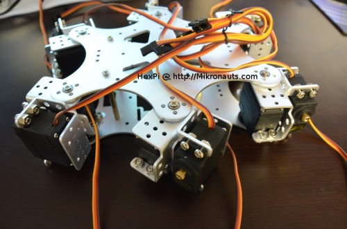 HexPi – Hexapod Raspberry Pi Robot_2