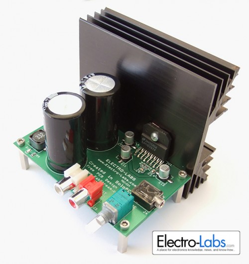 DIY LM1876 Audio Amplifier Project