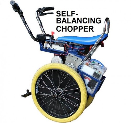 Self-balancing Raleigh Chopper