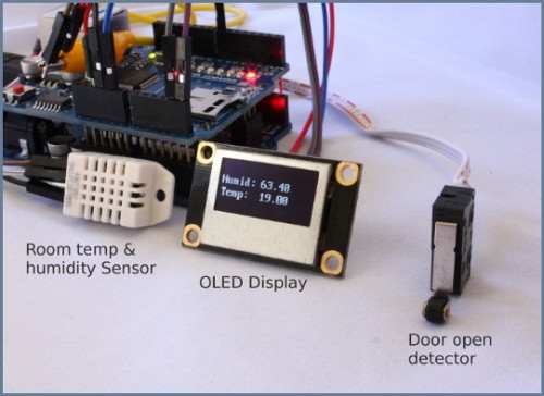NetSensor - Arduino Internet Connected Home Alarm System and Status Monitoring