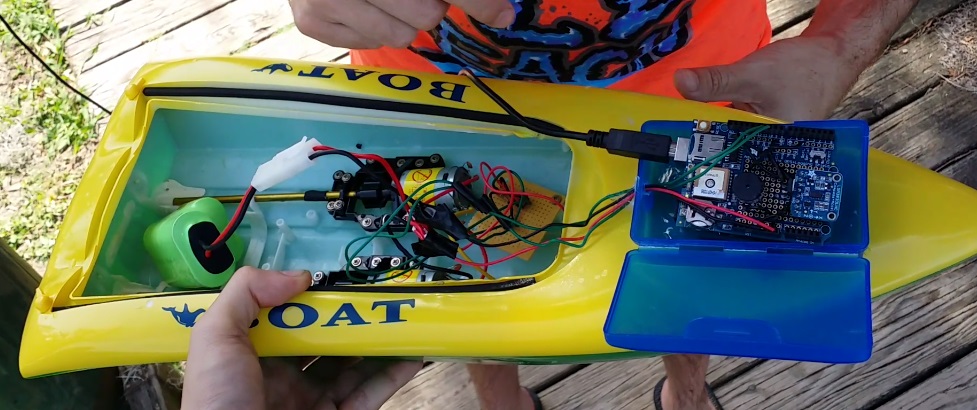 GPS Guided RC Boat