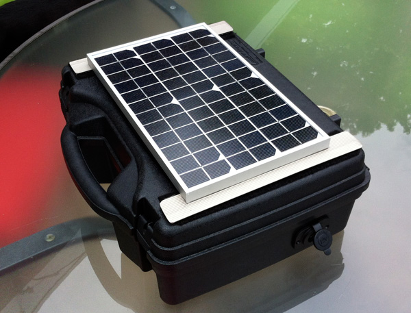 Portable Solar Power Supply