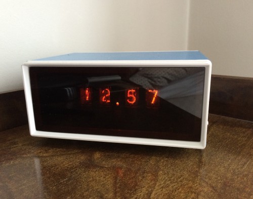 Nixie Alarm Clock With Time Updated via GPS