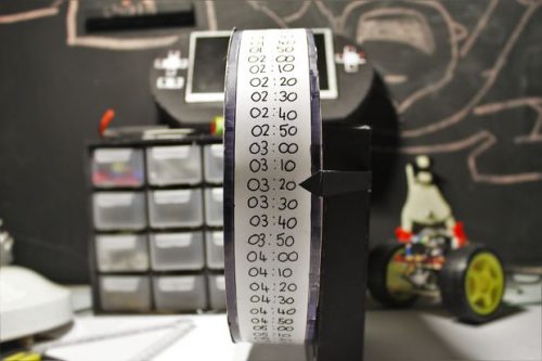 DIY Circular StepperMotor Clock